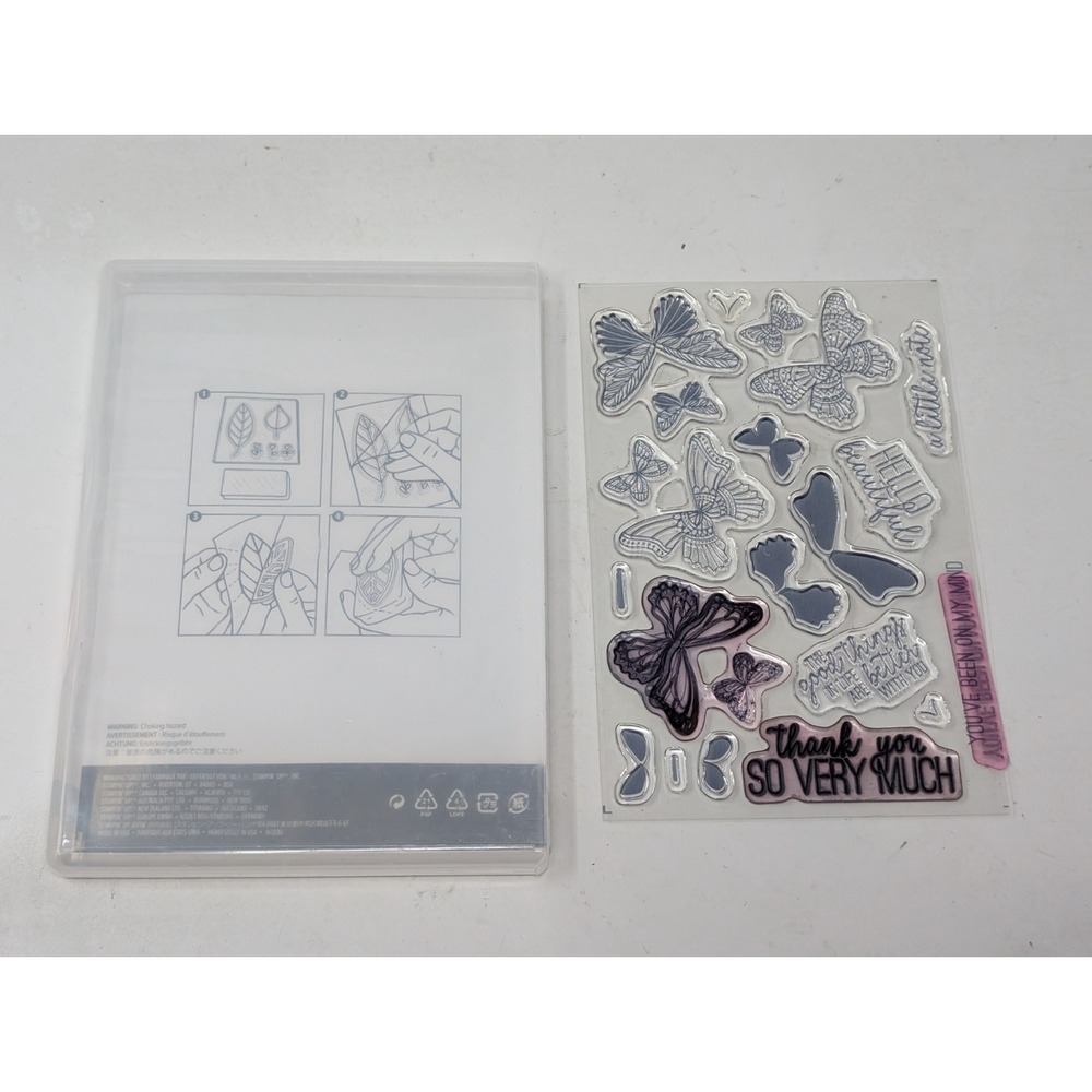 Stampin Up! Butterfly Gala Photopolymer Stamp Set 148580 - Picture 5 of 9